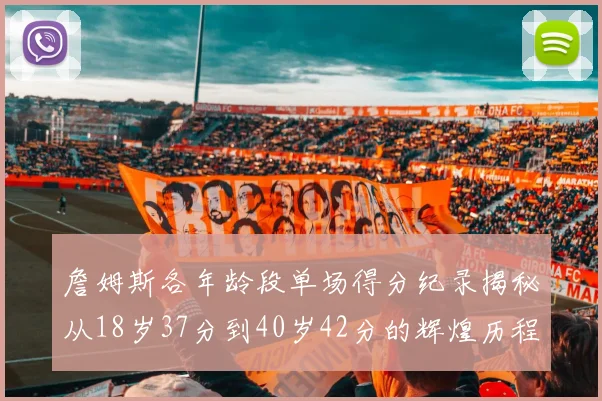 詹姆斯各年龄段单场得分纪录揭秘从18岁37分到40岁42分的辉煌历程